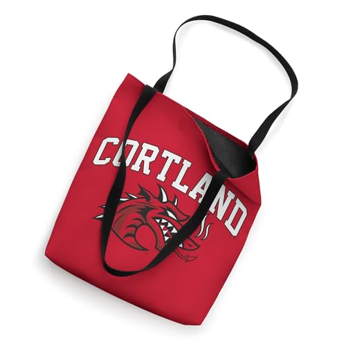 Bolso Tote con logo de SUNY Cortland Red Dragons miniatura 2