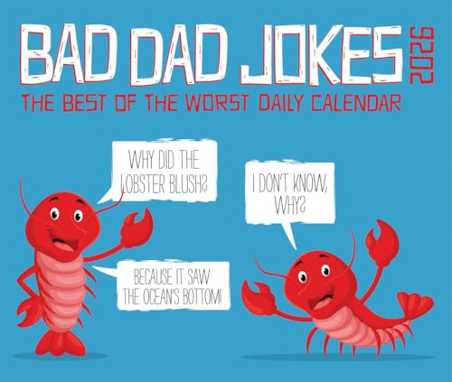 Bad Dad Jokes 2026 Box Calendar
