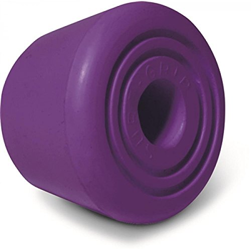 Sure-Grip Bullseye Bolt-On Toe Stops for Roller Skates – Non-Adjustable Rubber Toe Stops – Compatible with Use on 5/16