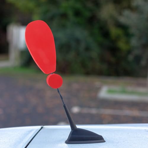 Decoración de antena de techo: pack de 2 accesorios exteriores divertidos para camión y RV 6