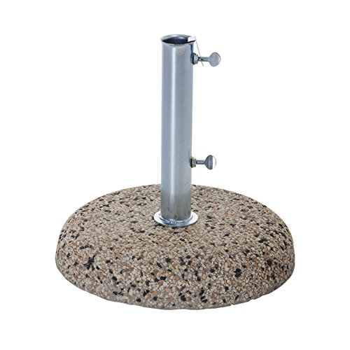 Verdelook Base Porta Ombrellone In Cemento, Tubo Ø 45 Mm, Coperture Arredo Esterni