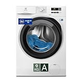 Electrolux EW6FA19G Lavatrice A Carica Frontale, 9 Kg, SensiCare, Time Manager, Programma Hygiene/Rapido, Motore Inverter+, Prosense, 847x597x636 mm, Colore Bianco, Classe A