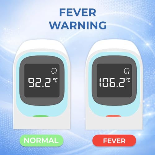 Image of Dr. Odin Smart Infrared Forehead Thermometer for Adults & Kids | Non-Contact Digital Temperature Gun with Instant Accurate Reading, Fever Alert, Backlit Display & Memory Function (OIR007BT)