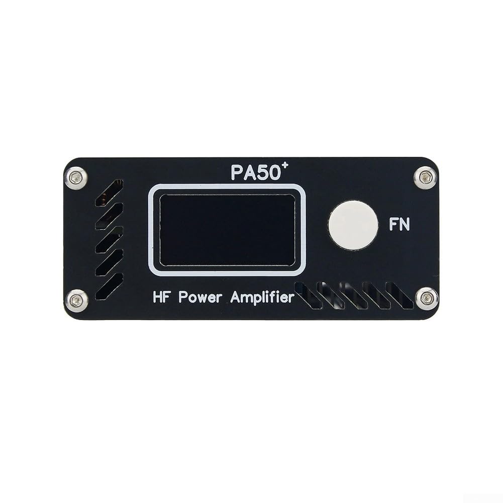 PA50-3 50W HF Leistungsverstärker 3.5-30MHz Kurzwellen Power Amp mit für oled Display für Ham Radio