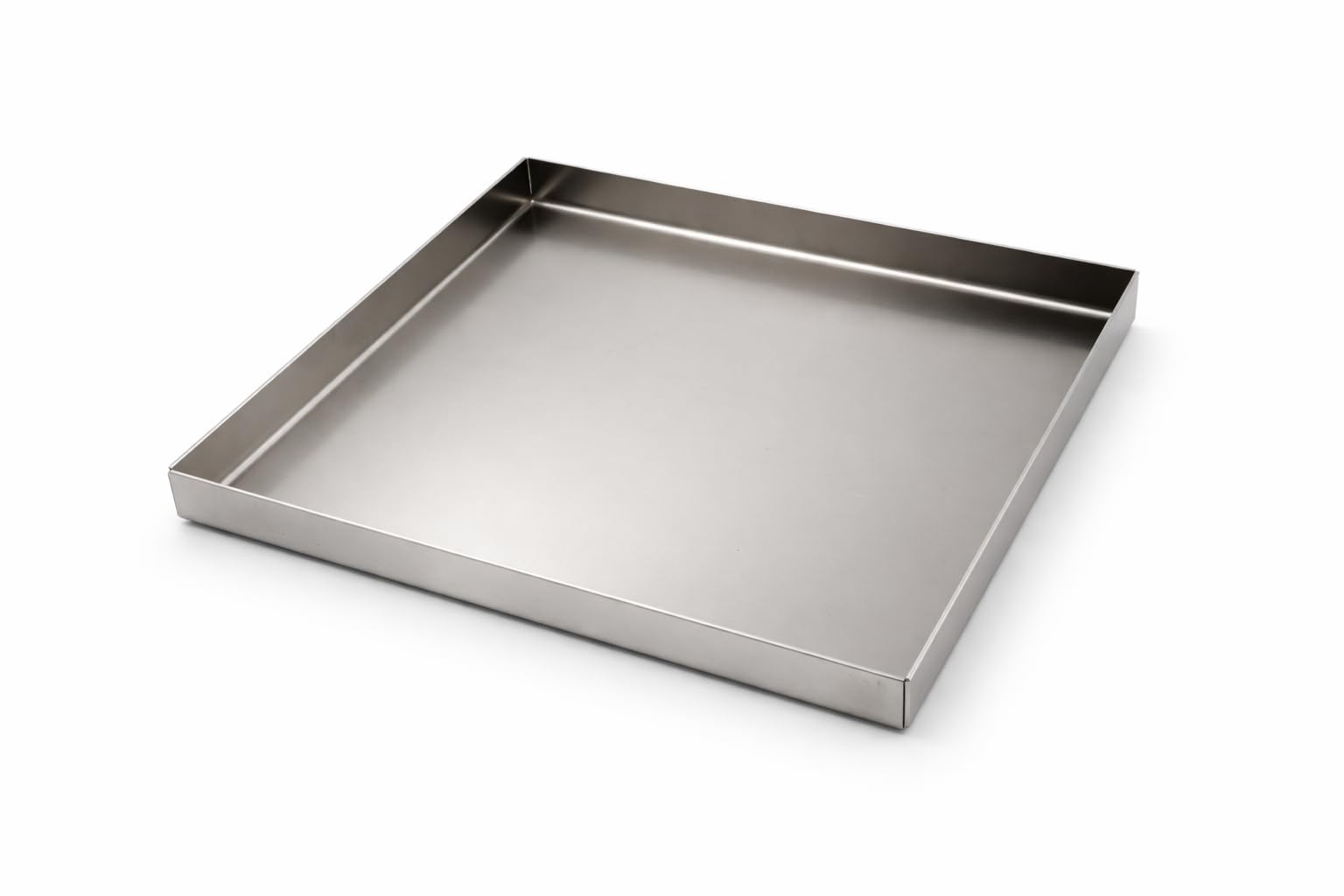 Lehnert Bodenschutzwanne Aschewanne 2mm Edelstahl Maße 450x450mm für Feuertonne