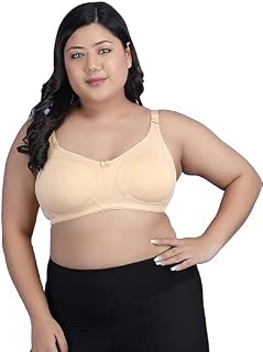 MAP DEAL Tshirt Bra Regular and Plus Sizes Bra for Women/Girls, Everyday Cotton Hosiery Bra, Non-Padded & Full Coverage | ... Price In India