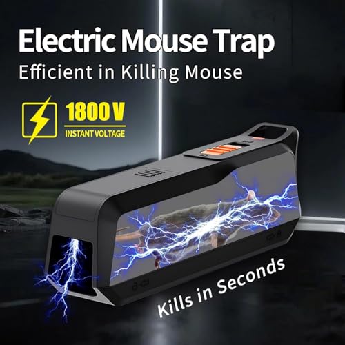 Trampa eléctrica para ratones potente y eficaz contra plagas en la cocina 6