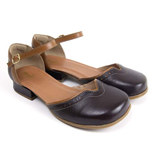 Sapato Boneca Feminino em couro Miuzzi