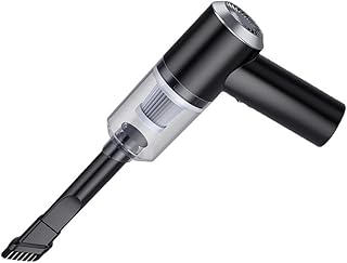 PRIZOM for Car Vacuuming Cordless Vacuuming Rechargeable High Suction Mini Hoovers Handheld Hoovers Wet and Dry Hoovers Black