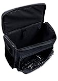 flying CLOUDS Nylon Portable Projector Bag Carrying Case with Detachable Shoulder Strap for Acer, Epson, Benq, LG, Optoma, Sony, Viewsonic (Size: Standard, Color: Black)