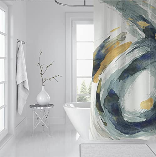 Rideau de douche moderne W300xL200cm rideaux de bain peinture aquarelle