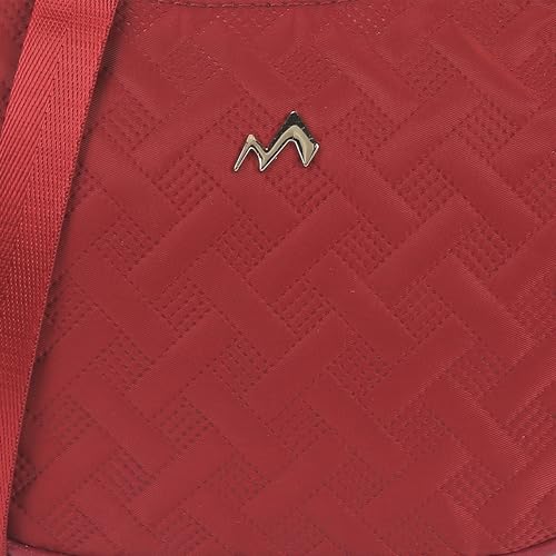 Image of Metro Women Casual Fabric Soft Body Zipper closure Quilted Sling Bag