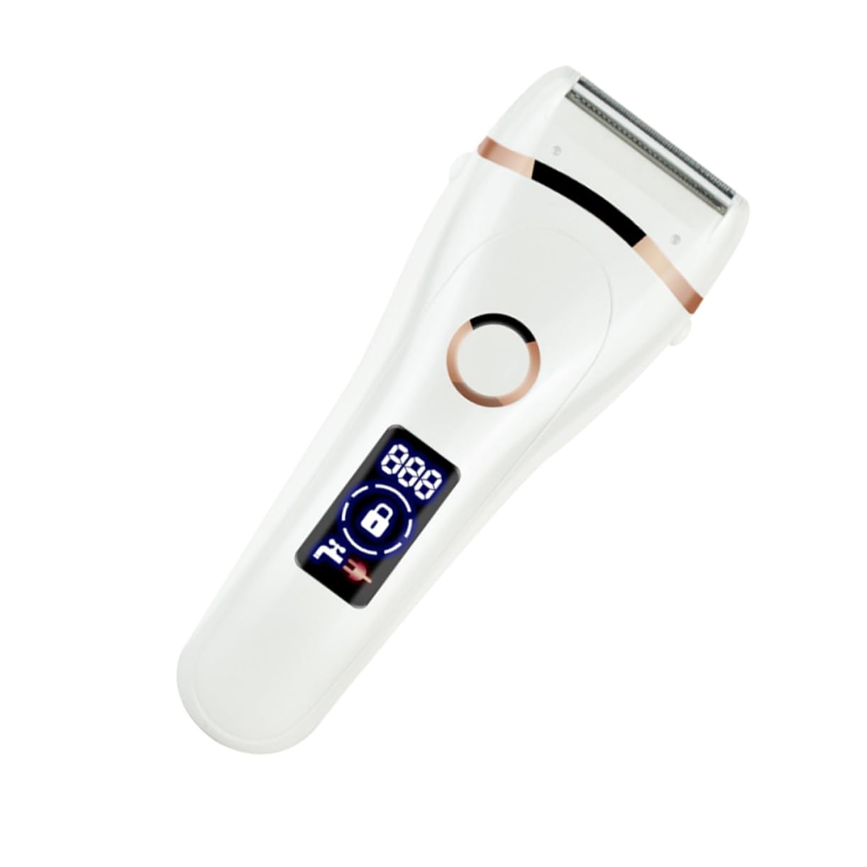 BESTYASH Rasoio Elettrico per Donne Testa in Acciaio Inossidabile Resistente alla Ruggine Telaio Abs Durevole per Rimozione Peli Viso Corpo Ricaricabile USB Portatile