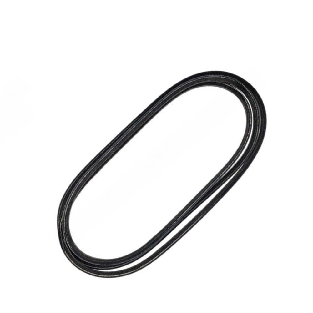 Courroie de transmission compatible avec John Deere L100 L110 L120 L130 G110 LA105 LA115 LA125 LA135 X110 X120 X140, remplacement OEM pour tracteur de pelouse M155885, noir, pièce unique