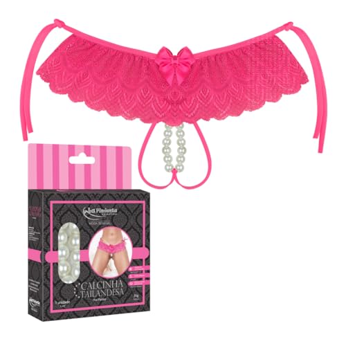CALCINHA MEGA TAILANDESA COM ESTIMULADOR DE CLÍTORIS LA PIMIENTA - PINK