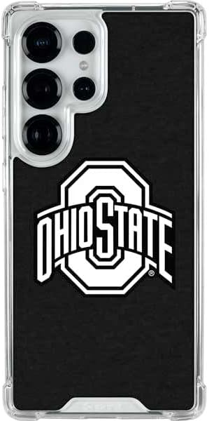Skinit Clear Phone Case Compatible with Galaxy S25 Ultra - Officially Licensed Ohio State University The Ohio State Buckeyes Design