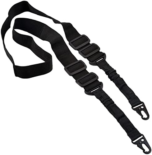 CTOPTIC Two Point Sling Strap with Qucik Release Sling Metal Hook for Outdoors