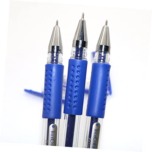 Set de 12 bolígrafos de gel Roller Ball 0.5mm azul miniatura 3