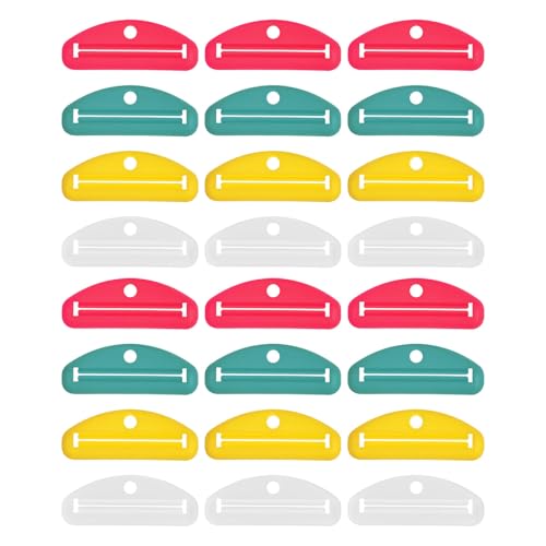 SOESFOUFU 24�`���[�u�i��� �v���X�`�b�N�����������N���[���i��c�[�� ���@�\�t�F�C�X�N���[����p�p �g�ѕ֗� �g���x���p���������ߖ��