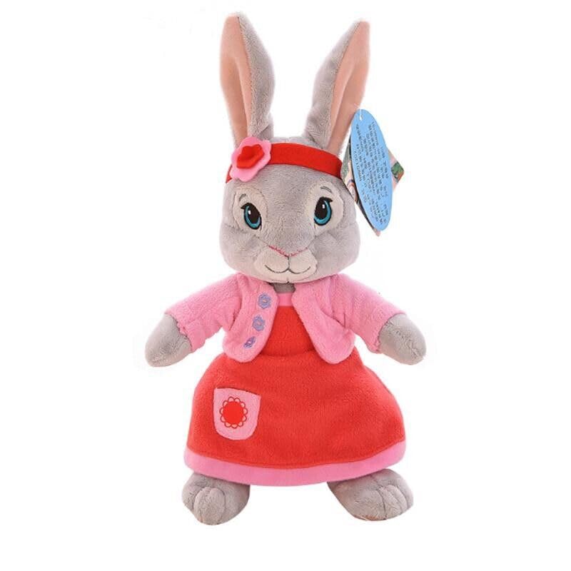 dcv Lily Bobtail Peter of Rabbit Plush 10” Soft Stuffed Easter Bunny New
