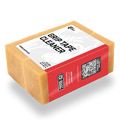 Fireball Grip Tape Cleaner For Skateboards - 2 X Skateboard Grip Gum Griptape Abrasive Cleaning Sticks - Rubber Grip Cleaner Skateboard Accessories For Boys & Girls #TOP24