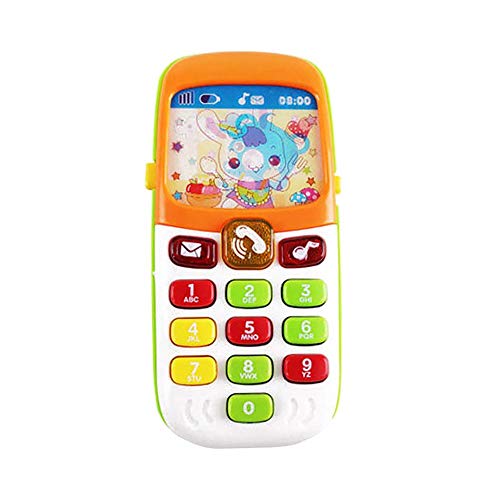 Preisvergleich Produktbild Kinder Pädagogisches Spielzeug Lernspaß Fernbedienung Tierchen Lernhandy Musik Handy Spielzeug Lernhandy Baby Lichtern und Musik Fernbedienung Beste Geschenke für Frühe Pädagogische Baby Spielzeug