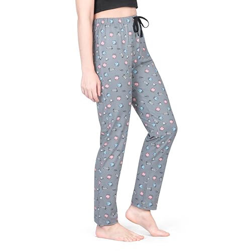 Image of ARIEL Women's Cotton Printed Pyjama pack of 2