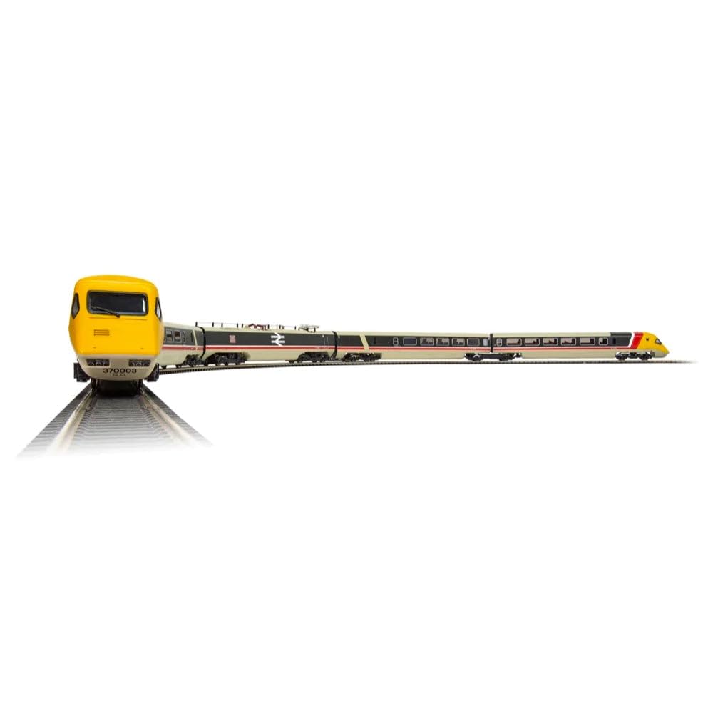 Hornby R3873 BR, klasa zaawansowany pociąg pasażerski, zestawy 003 i 370 004, opakowanie 5 samochodów, szary