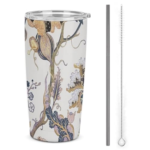 Ԃ̃Jbv William Morris ԕ Xg[&Xg[uVt }OJbv R[q[Jbv 600ml RrjJbv ^u[ XeX ۗ ۉ ԗp Wt ^  e  LN^[ lC v[g