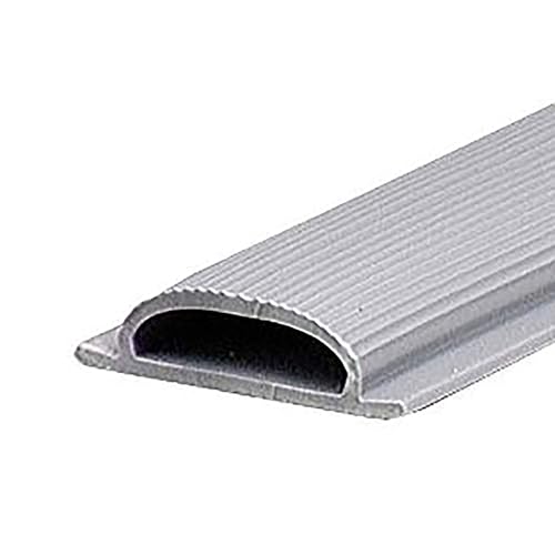 Image of M-D Building Products 13417 1-1 /4 in. x 3 /4 in. x 36 in. Gray Vinyl Weatherstrip Replacement Insert for Threshold