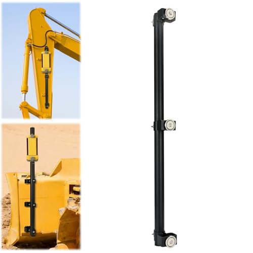 TOPOWN Magnetic Mount for Laser Receiver Fits LR Receiver Magnetic Mount Bracket, Triple Adjustable Strong Magnets, Magnetic Laser Receiver Mount Bracket for Excavator, Dozer and Backhoe