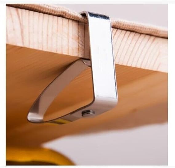 Zerodis Clip Tovaglia In Acciaio Inossidabile | Oro | Ferma Tovaglia Per Esterno E Casa - Foto 2