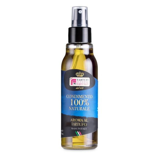 Condimento aromatizado a trufa negra, aroma natural 100 ml spray