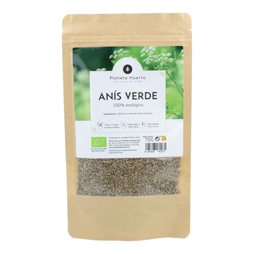 PLANETA HUERTO | Anís Verde en Grano ECO 70g – Digestivo Natural y Calmante