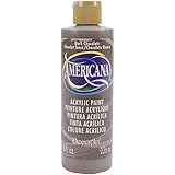 Deco Art 427017 Americana Acrylic Paint 8 oz. - Dark Chocolate