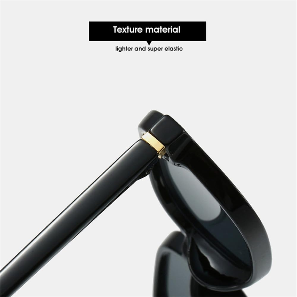 Gafas de sol vintage para hombre y mujer 2026 Gafas de moda Gafas de sol rectangulares Anti UV400 Shades E