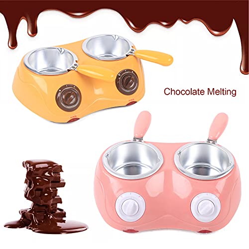 Máquina para derretir chocolate doble con control de temperatura miniatura 5