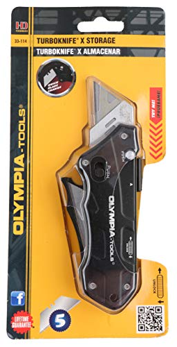 Olympia Tools Storage Turboknife Utility Knife 33-114 #TOP1