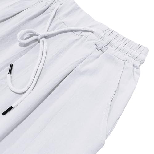 Pantalons de travail classiques noirs fluides et décontractés - 4