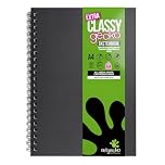 A4 Sketch Book Artgecko - Hardcover Spiral Bound, 80 Pages (40 Sheets) 200gsm Thick Paper Drawing Pad, A4 Sketchbook for Sketching, Drawing, Pencil & Charcoal, Ideal for Artists, Art Projects
