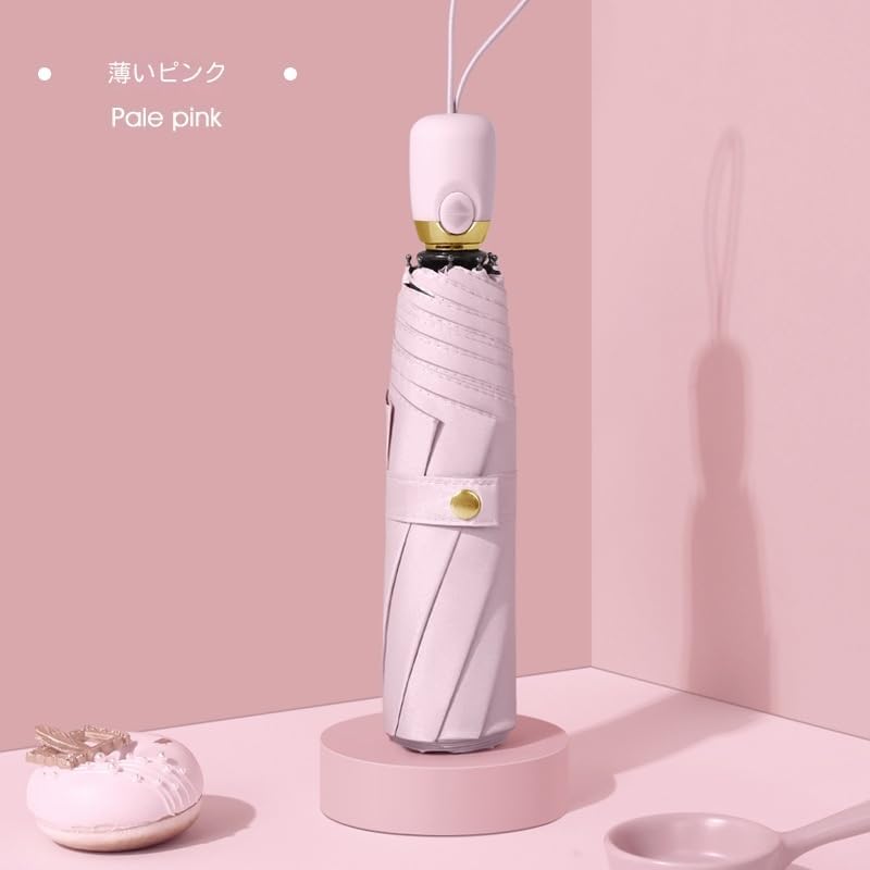 折りたたみ傘 ワンタッチ 自動開閉 遮光 晴雨兼用 UVカット UPF50+ 紫外線遮断 遮熱 日焼け防止 熱中症対策 耐風撥水 レ