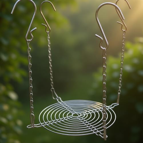 Support modifiable pour pots avec fixation par chaîne métallique ultra robuste