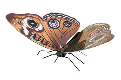 Maquette 3D en métal Papillon MetalEarth, décoration de bureau originale