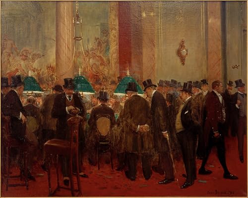 Impression sur toile Jean Béraud pour habiller un mur vide avec une peinture moderne salon