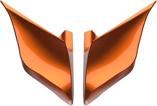 Miniatura 52 de Advanblack Barracuda - Cubiertas laterales estiradas plateadas (brillantes), paneles extendidos para Harley Touring Street Glide Road Glide Electra