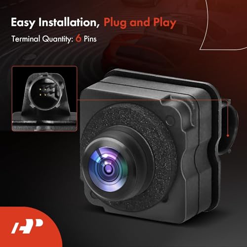 Image of A-Premium Park Assist Camera Rear View Backup Reverse Camera Compatible with Select Chrysler Models - 2015 2016 2017 2018 2019 300 - Replace# 68386753AD