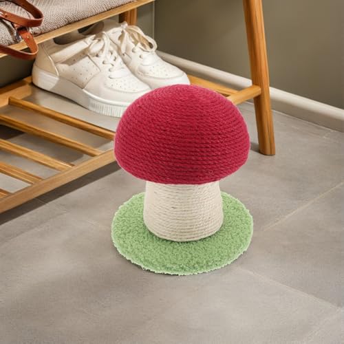 Rascador para Gatos en Forma de Hongo con Base de Sisal miniatura 6