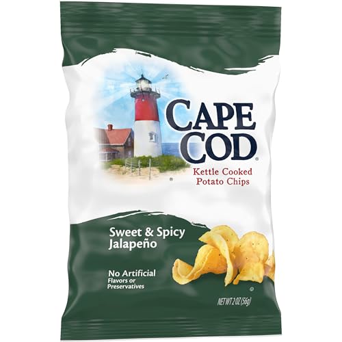 Cape Cod 200790112209 Potato Chips, Sweet And Spicy Jalapeno Kettle Chips thumb #7