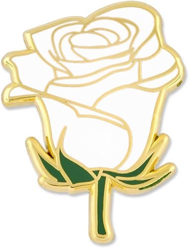 PinMart Flower Trendy Enamel Lapel Pin