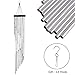 Produktbild Yizunnu Spiraling Tube Garten Wind Chimes Indoor Outdoor Windspiel mit 18 Röhren Wind Chimes Charm Dekoration Zum Aufhängen